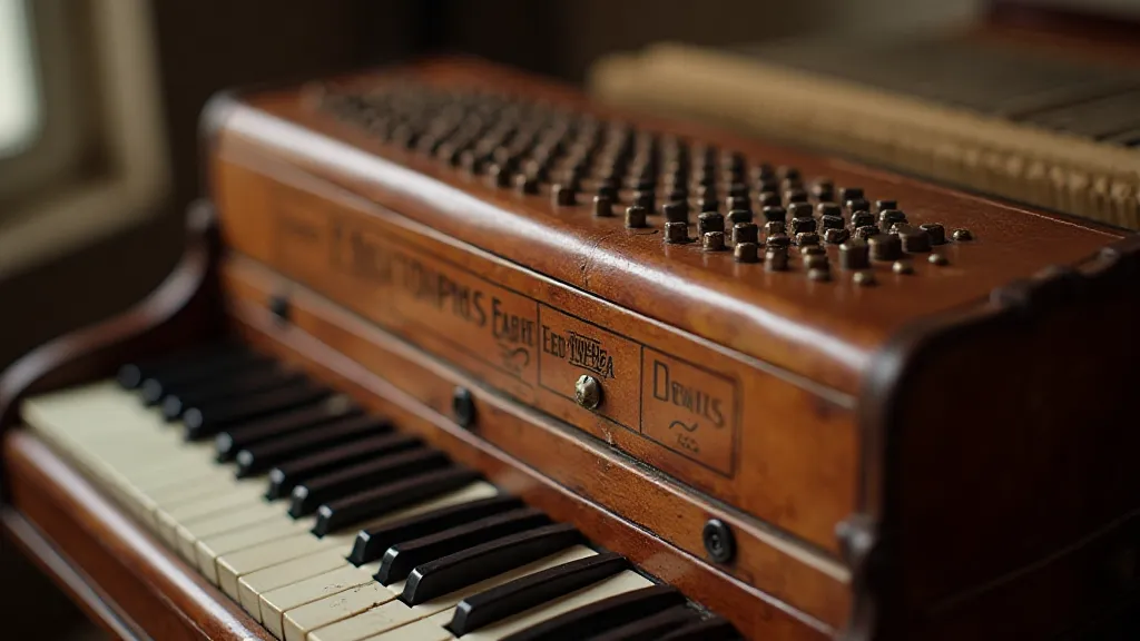 Restored Antique Accordion