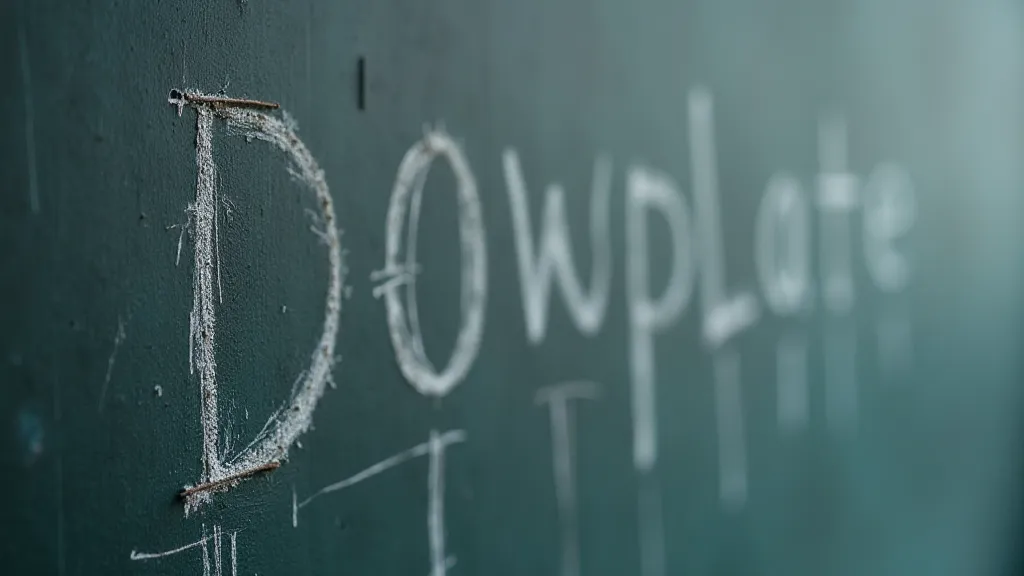 Partially erased chalkboard surface